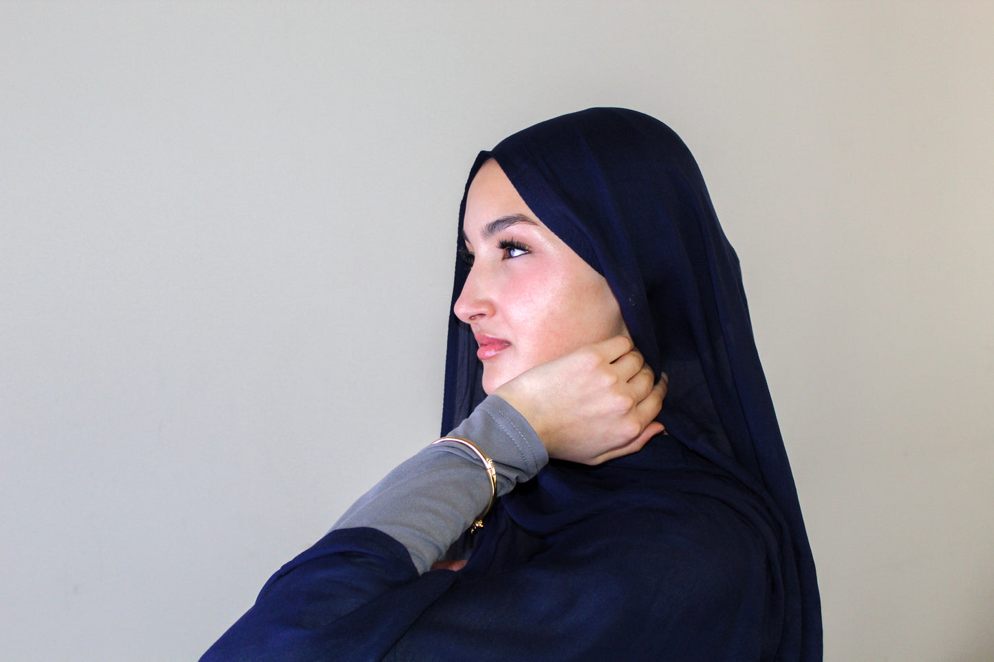 NAVY MODAL HIJAB